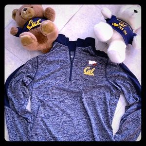Ouray Sportswear Unisex Youth L 1/2 Zip 💙🐻💛